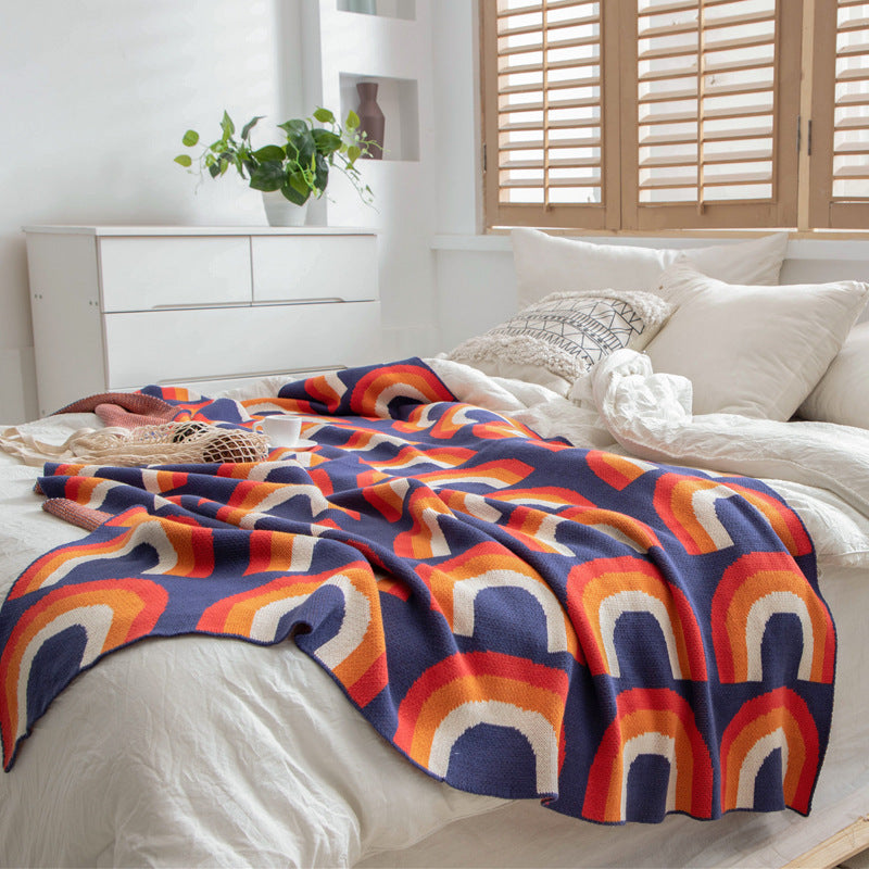 Regina Rainbow Blanket